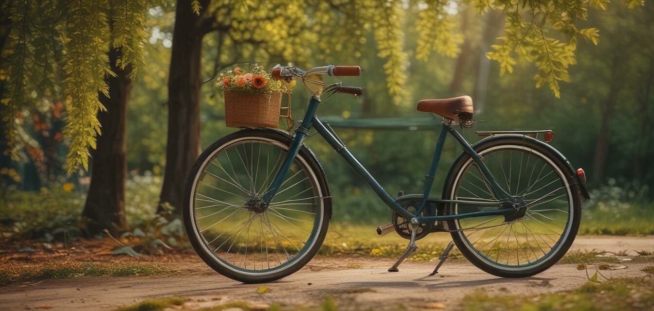 Eco-Friendly Vintage Bicycle Accessories