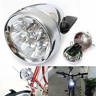 Vintage Retro Bicycle Bike Front Light